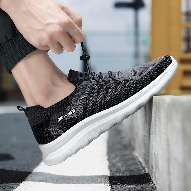 Summer Men Shoes Casual Outdoor Mesh Sneakers Men's Lightweight Walking Shoes Non-slip Men's Loafers Trainers Zapatillas Hombre