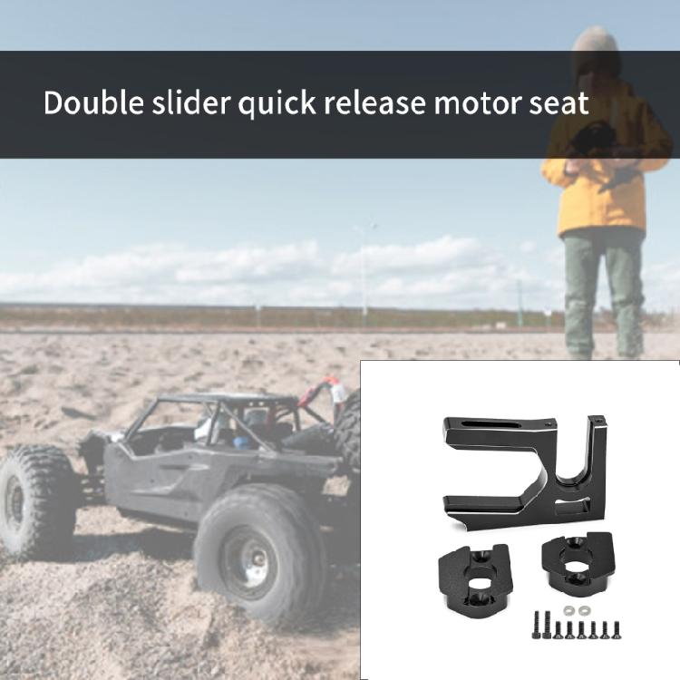 Motor Seats for 1/8 Model Car Performances Easy to Install 6061 Aluminum Motor Holder Motor Mount