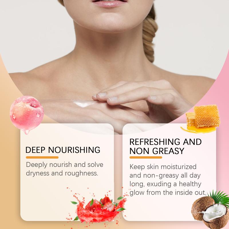 Moisturizing Body Glaze Cream Body Butter Hydration Soft Smooth Skin Non Sticky Non Tightening