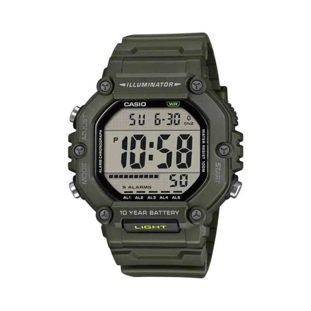 [Cio] AE-1600HX-3A Standard Digital Sporty Unisex Metal Watch