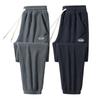 Pantalon de survêtement polaire en velours épais, décontracté, ample, sport, grande taille, pour hommes