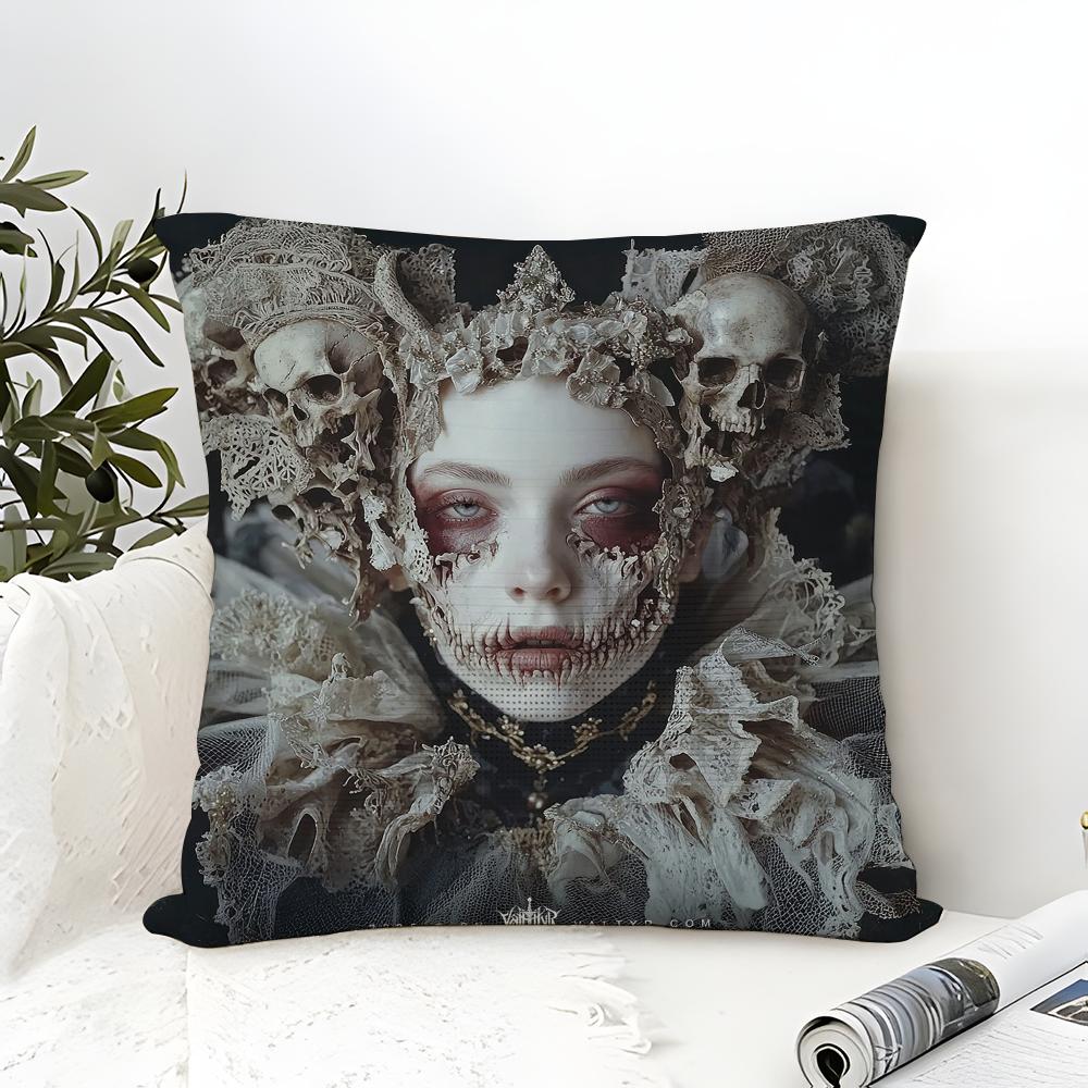 Anime Movie D-Dark Elf Fantasy Pillow Case Linen Pillow Case Sofa Home Decor Cushion Cover Cushion Cove