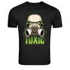 Toxic Gas Mask Soldier Graphic T-Shirt