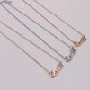 Korean Style Letter Necklace: Short Collarbone Chain for Women