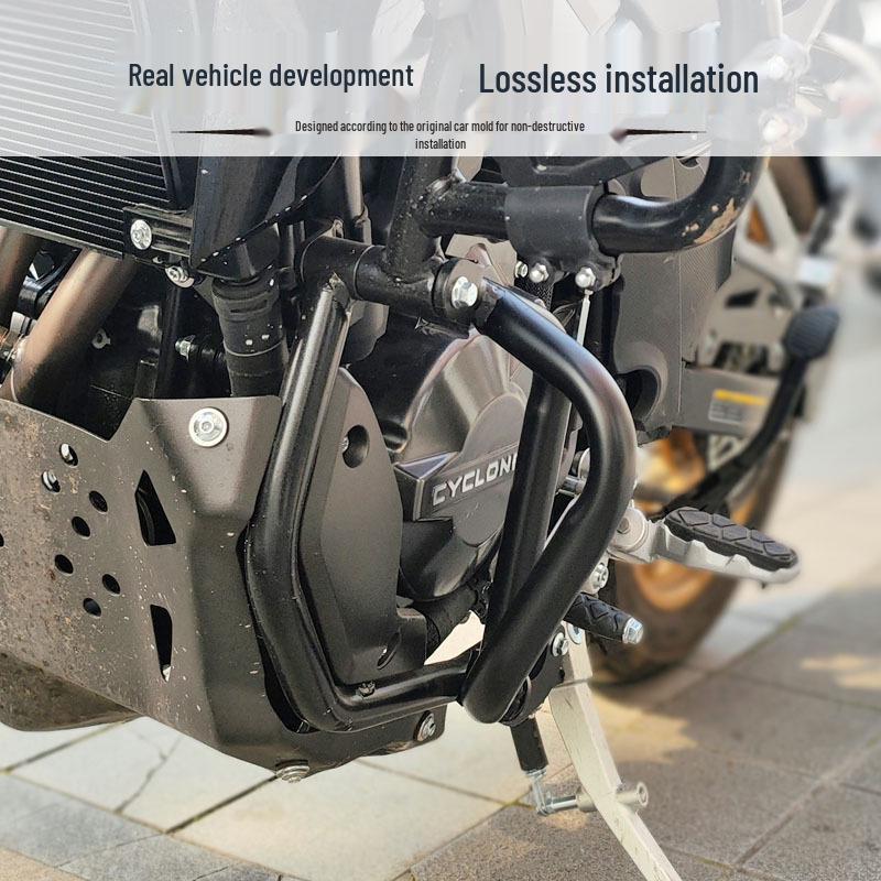 Cyclone RX600 Lower Engine Guard Fairing Crash Bar with Thickened Anti-Collision Protection