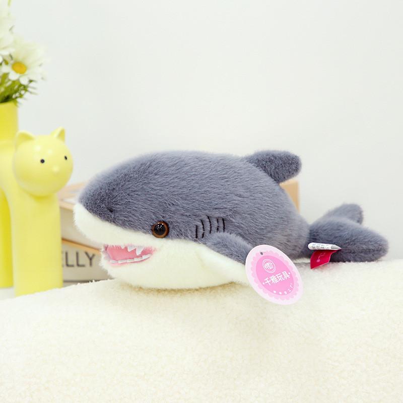 Shark Big Mouth Plush Toys Cute Cartoon Buddy Kids Sleeping Companion Gifts