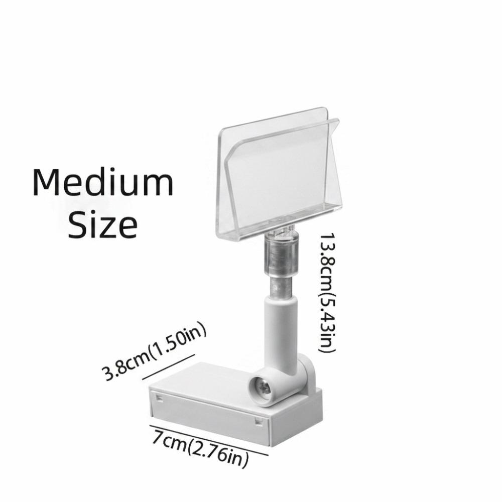 Rahmen Magnetisches Regaletikettenhalter Clip Schildhalter Schild Magnetischer Etikettenhalter Restaurants Medium style