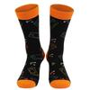 1 Pair Novelty Pattern Warm Stockings Autumn Winter Cozy Crew Socks Warm Socks Cotton Middle Tube Socks Men Women Gifts