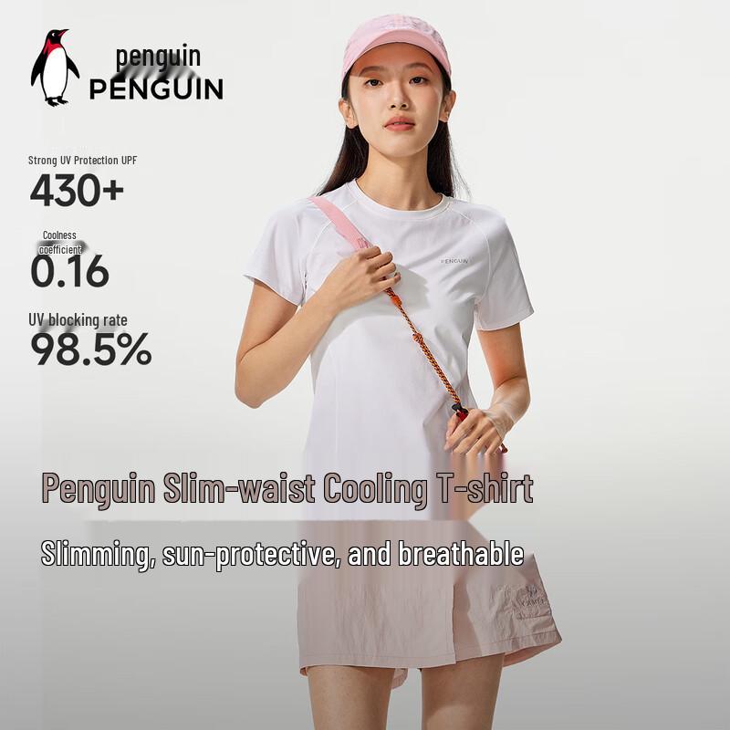 Penguin Camel Co-branded Slim-Fit Cooling T-Shirt M