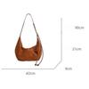 2025 new retro one-shoulder dumpling bag