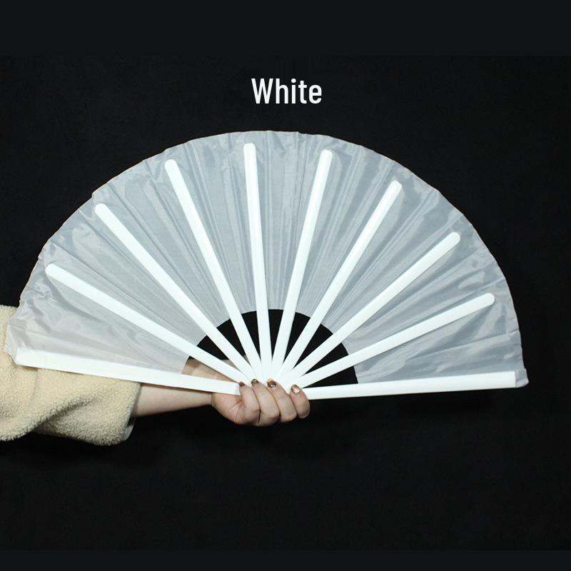Red Tai Chi & Kung Fu Performance Fan - Children's Dance & Magic Stage Prop