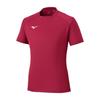 Soccer Field Short Dark Size L Shirt, Sleeve, Moisture-Wicking, Quick-Drying, Unisex, Red, (P2MAC022)