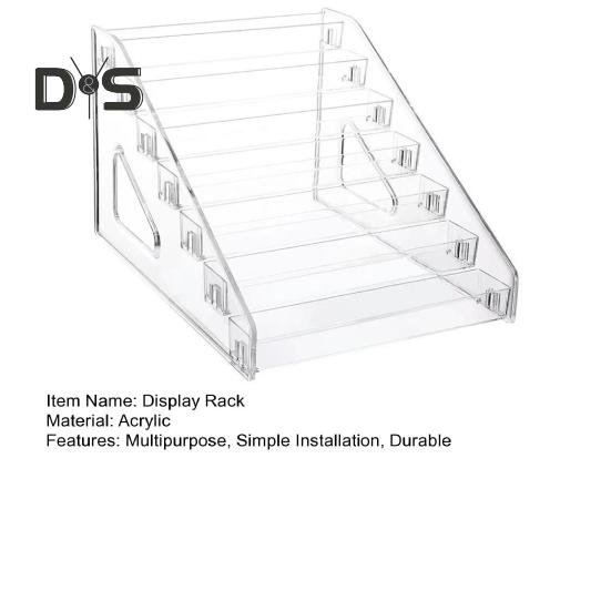 Neglelakk Organizer Akryl Display Rack Gjennomsiktig design Multipurpose Solbriller Organizer Holder for eteriske oljer