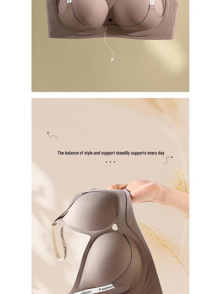 Women's 3D Ice Silk Lift Seamless Push-Up Bra with Soft Support