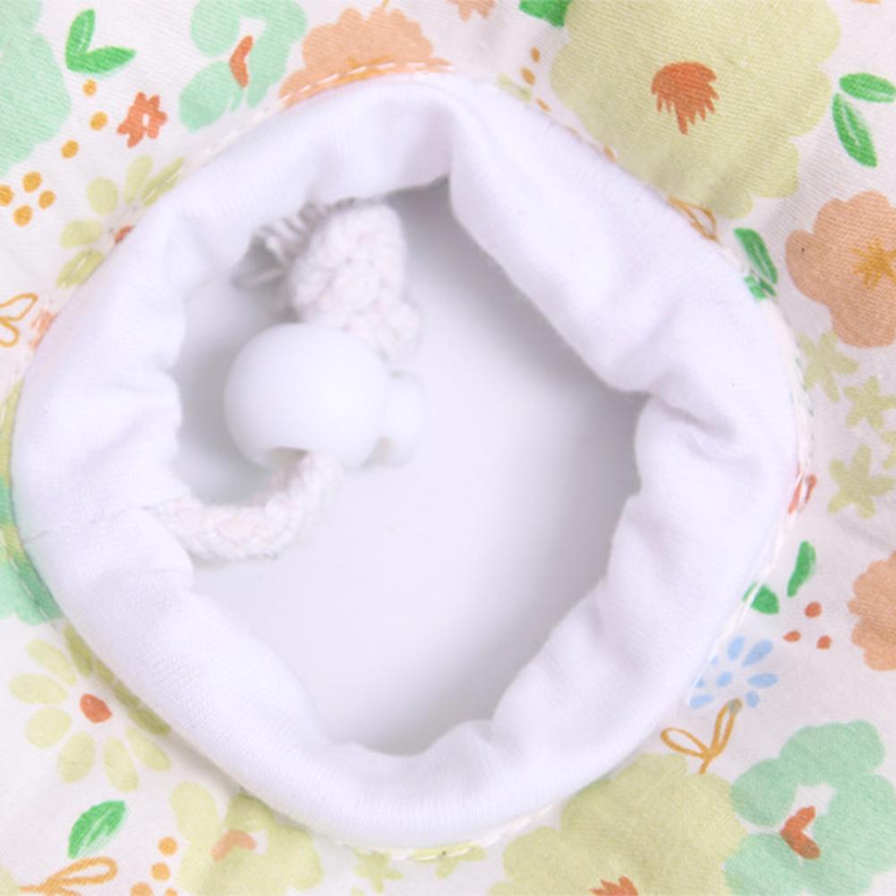 Haustier Katze E-Kragen Erholungskegel Schutz Elizabeth-Kragen Verstellbarer Baumwollmischkragen Bedruckter Elizabeth-Kreis für Katze