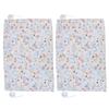2PCS Simple Style Sunshade Curtain Adjustable Car Side Window Curtain Cute Car Curtain with Suction CupType 2