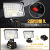 LIGKING LED Floodlight, 100W, 9800LM, Work Light, Makita Compatible, LED Light, Makita 18V Lithium, Makita Compatible 14.4V, 18V LED, Emergency
