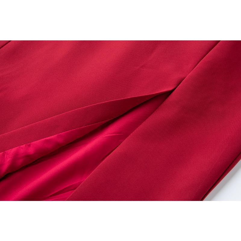 Summer Women 3D Rose Flower Sexy Strapless Open Back Slim Bodycon Split Evening Party Pencil Dresses