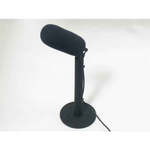 GONKISS Microphone Sponge Windscreen for Desktop Microphones, Set of 2, Black