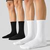 Unisex High Elastic Ribbed Slouch Socks - Warm, Thick Cotton Sports Socks