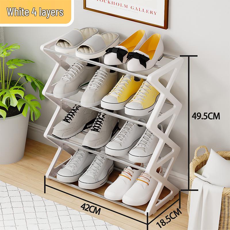 

Stair-Step Shoe Rack: Perfect for Dorms & Doorways, Multifunctional Design