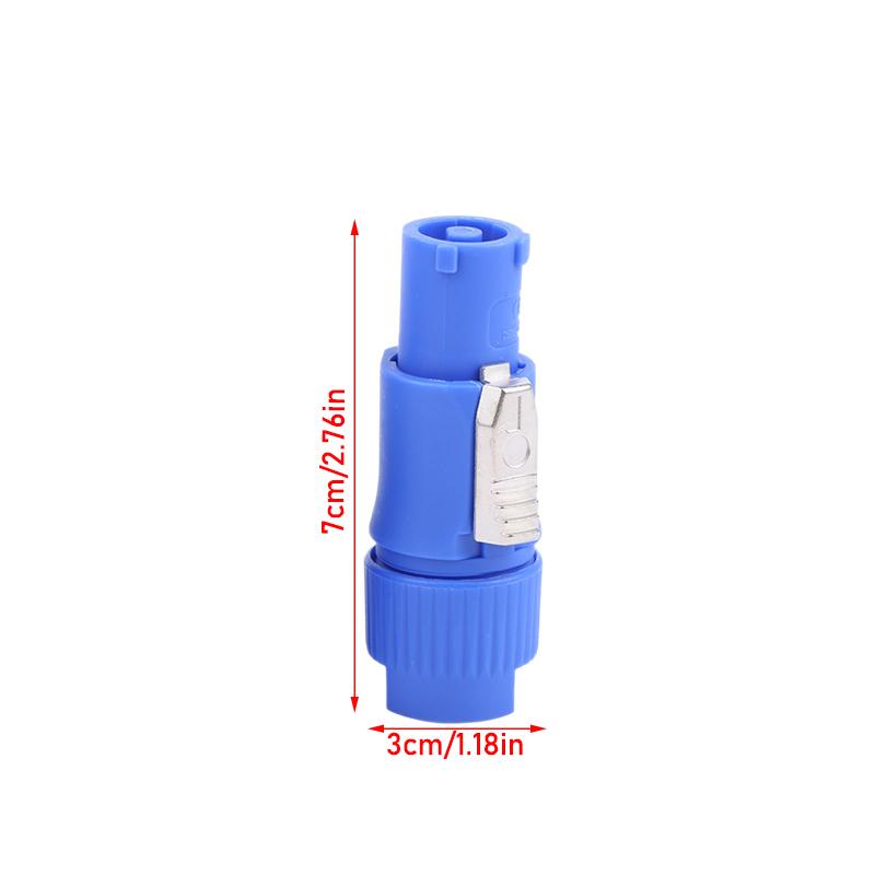 NAC3FCA NAC3FCB NAC3MPA 20A Male Power Plug Socket 250V Durable Connector for Stage Audio Devices Choose 2 or 10 Pack