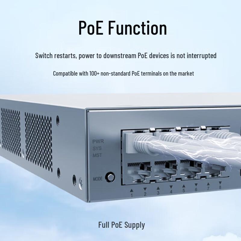 Huawei Kunlun S220S-10PN4JX Enterprise Layer 2 Managed PoE Switch