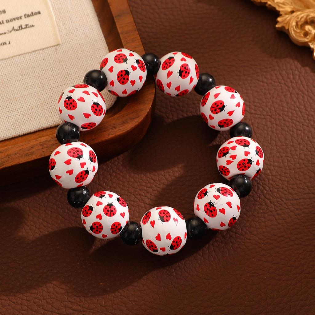 Skull Spiderweb Beaded Bracelet: Unisex Creative Horror Halloween Jewelry