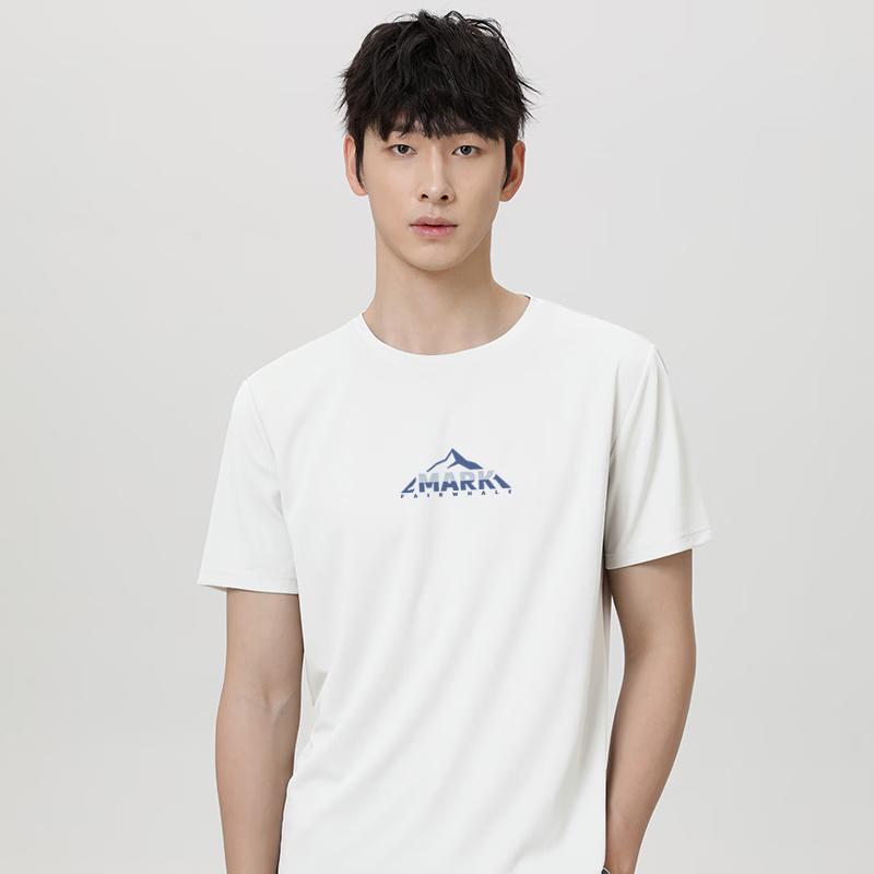 Mark Fairwhale Men's Ice Silk Round Neck T-Shirt