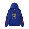 Record of Ragnarok Lu Bu Vollfarbiger Anime Hoodie Japanischer Drachen-Ärmeldruck Lässiger Pullover mit langen Ärmeln Sweatshirt