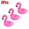 1-5 Stücke Schwimmender Becher Aufblasbarer Flamingo Getränkebecherhalter Pool Float Bar Untersetzer Schwimmhilfen Rosa Spielzeug Getränkehalter