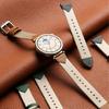 Classical Leather & Nylon Band Secure & Fashionable Watch Band Composite Weave Smartwatch Strap for GT5 18mm Interfaces 