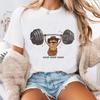 Goop Gym T-Shirt Funny Peanut Workout Tee Men Women Casual Summer O Neck Short Sleeve Tshirts Streetwear Clothes