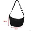 Canvas Women Shoulder Bag Crossbody Durable Trendy Hobo Pouch Satchel Tote Handbag for