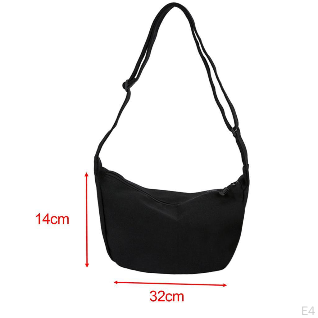 Canvas Women Shoulder Bag Crossbody Durable Trendy Hobo Pouch Satchel Tote Handbag for