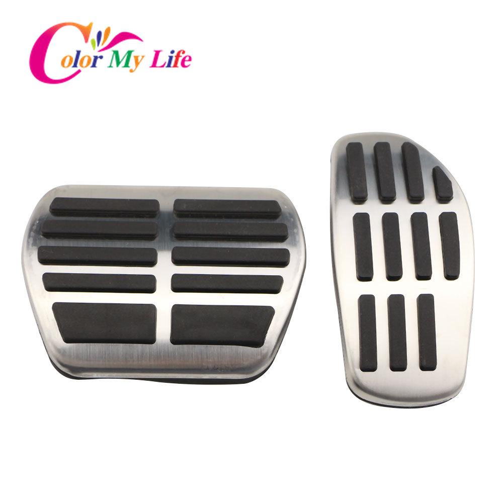 Color My Life Car Pedals AT Pedal Cover for Renault Koleos Samsung QM6 2017 - 2022 Kadjar 2016 - 2022 Auto Parts