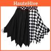 Halloween Cosplay Kostume Med Sort Hvid Klovnekappe Til Voksne Nyhed Rolleleg