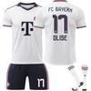 26-27 FC Bayern München Away Football Jersey for Kids and Adults OLISE #17
