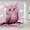 Kids Funny Cat Waterproof Bathroom Curtain Cartoon Kitten Bath Curtain for Kids Boys Girls, Pet Lovers Gifts Shower Curtain Cute