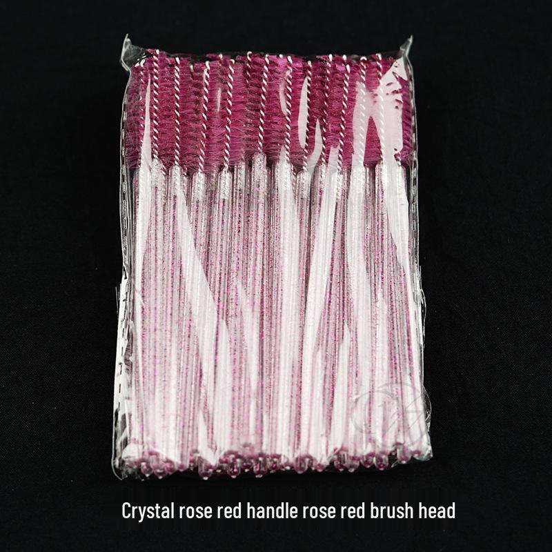 Crystal Spiral Embroidery Eyelash & Eyebrow Brush - Fine Wedding Lash Comb