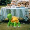 4D Standing Turtle Animal Aluminum Balloon For Birthday Party Children's Day Scene Decoration For Animal Zoo Theme Birthday