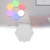 Modern Minimalist Led Quantum Wall Light Touch Sensor Honeycomb Design For Home Dcor