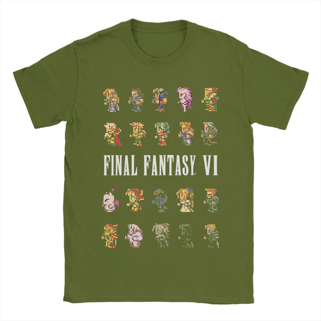 Final Fantasy Tactics The Ivalice Chronicles Delita Ramza Pánská Trička Krátký Rukáv Kulatý Výstřih Bavlněné Oblečení