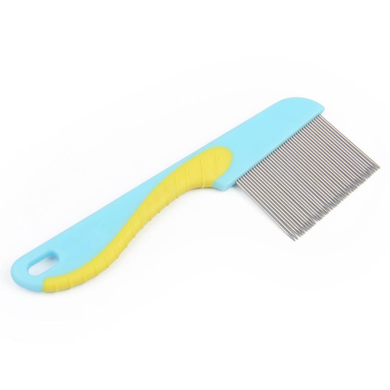 Long-toothed Seahorse Flea Comb Dog Massage Hair Comb Cat Dog Pet Comb Flea Comb