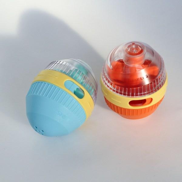 Snippy's Goose Egg Dog Noisy Nosework Treat Toy Ball, Mixed Colors, 1 Piece