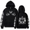 Anime Hoodie Hip Hop Men Women Loose Long Sleeve Autumn Pullover Print Hooded Sweatshirt