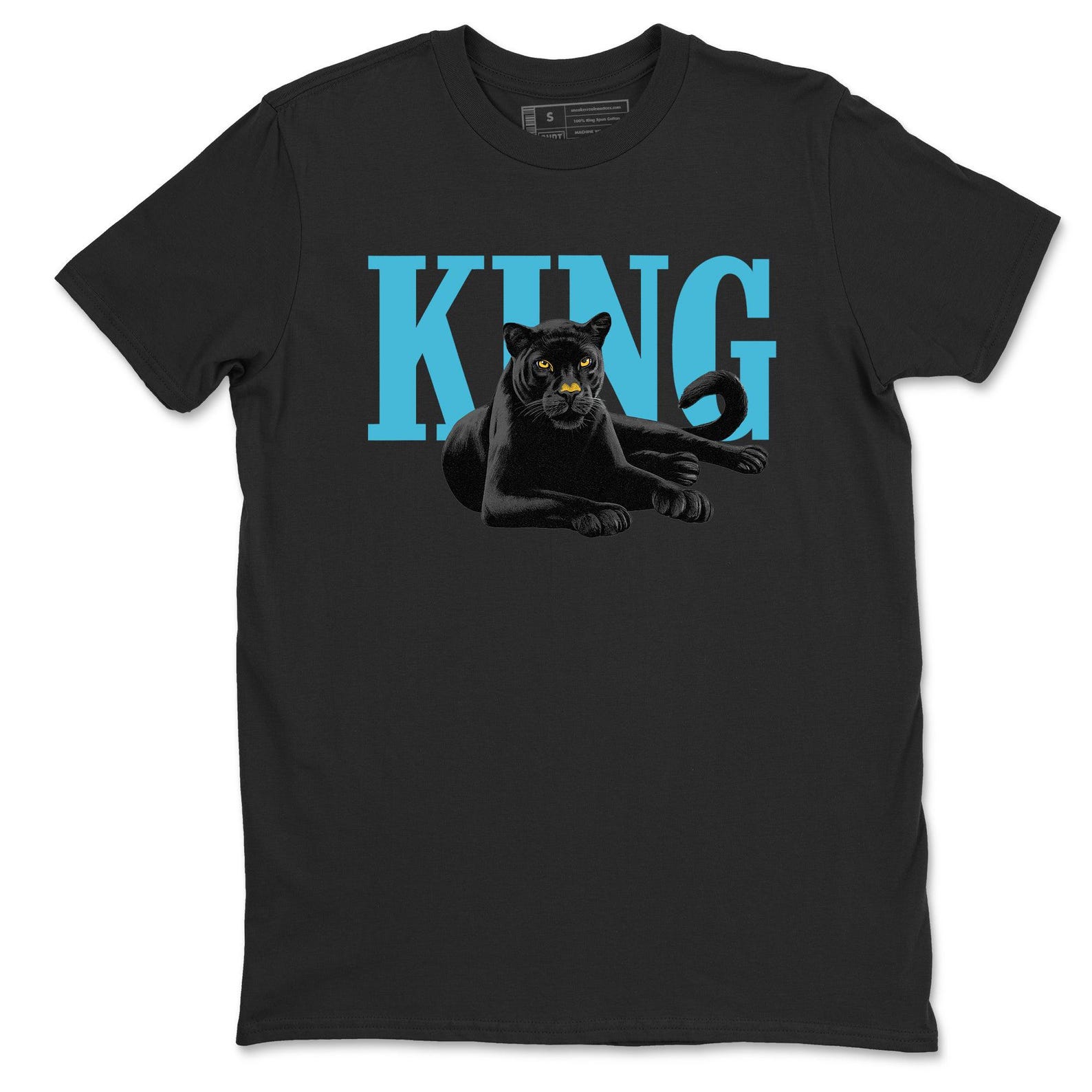 King Black Cat Graphic T-Shirt – Sneaker Inspired Streetwear S