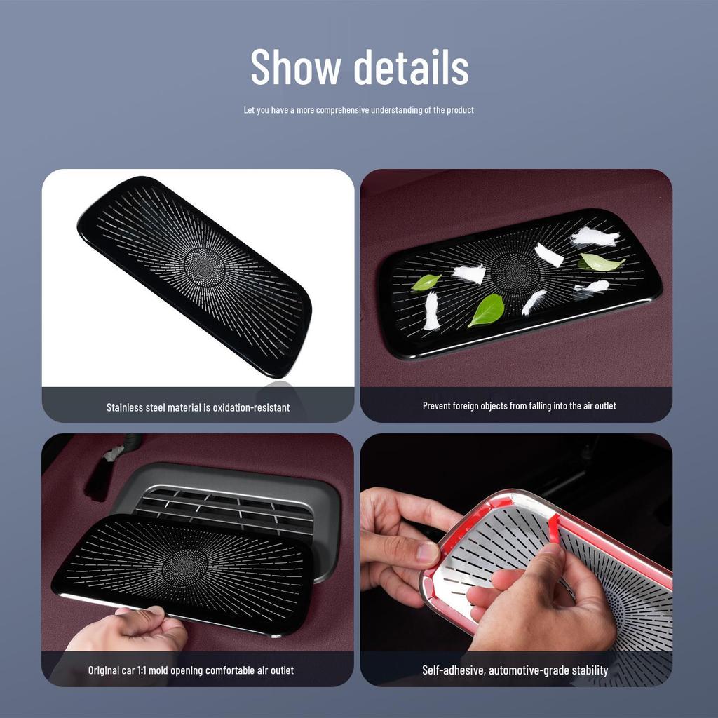 Xiaomi YU7 Car Vent Dustproof & Anti-Clogging Cover - Interior Accessory