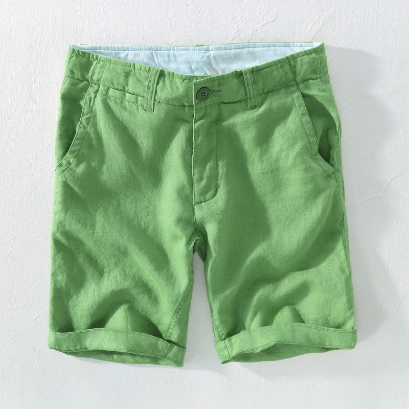 

1921 Linen Casual Loose Summer Shorts 36