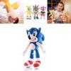 Adorable 28cm Sonic The Hedgehog Shadow Amy Rose Knuckle Tail Plush Toy For All Ages